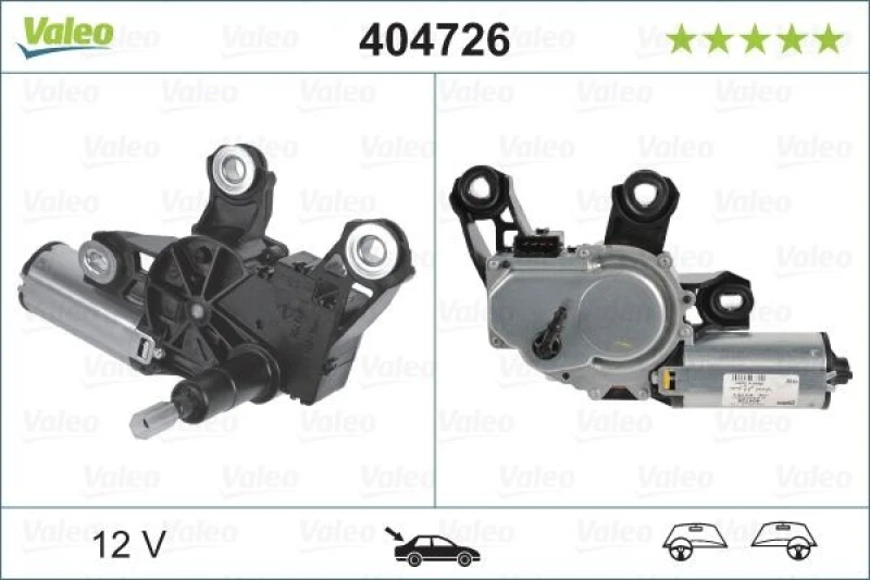 Image of Wiper motor VALEO 404726