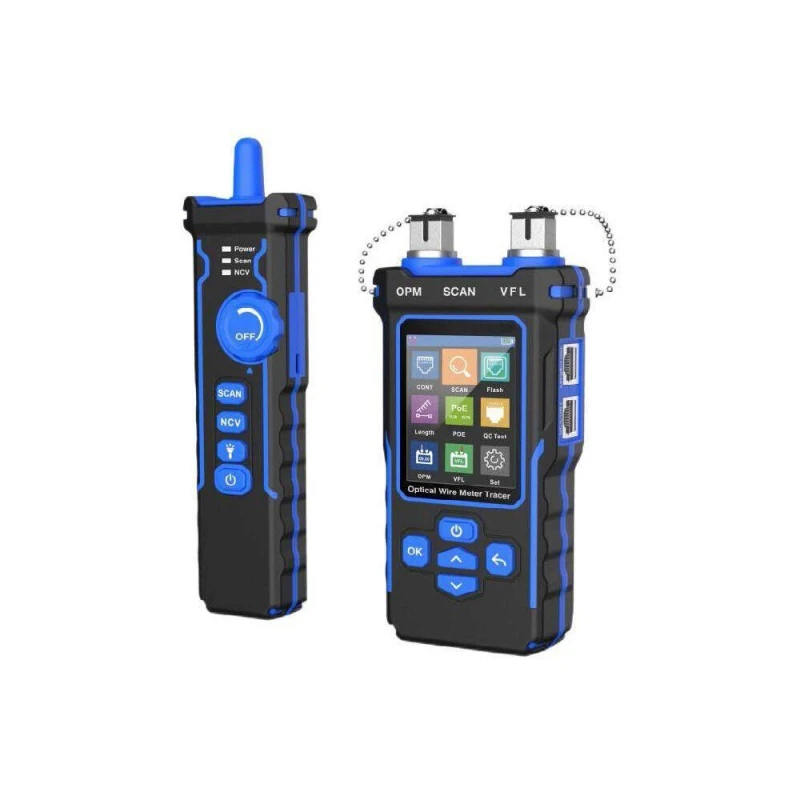 Image of Lanview LVN-127694 network cable tester Twisted pair cable tester Blac