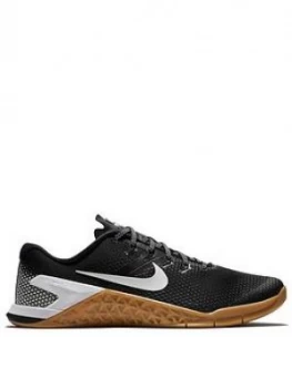 image of Nike Metcon 4 Black White Size 10 Men