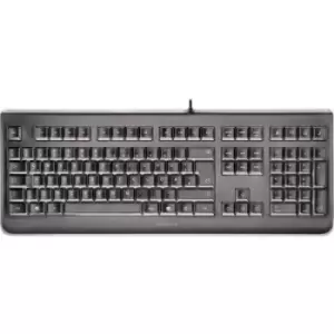 Image of CHERRY KC 1068 USB Keyboard Swiss, QWERTZ, Windows Black Splashproof, Dustproof