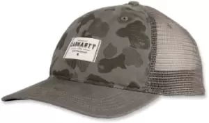 image of Carhartt Glennville Cap, grey, grey, Size One Size