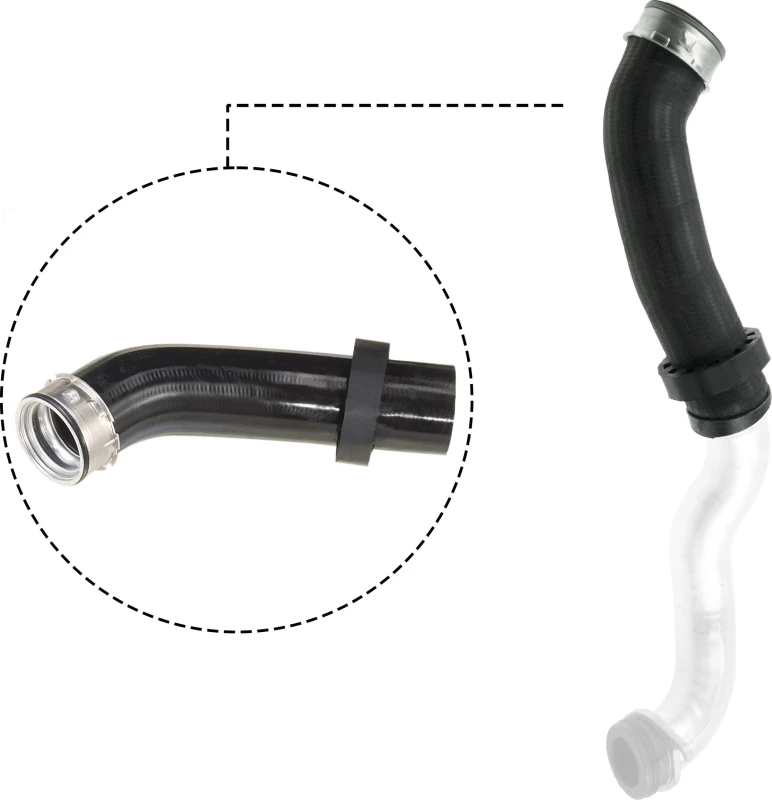 Image of GATES Charger intake hose GATES 09-0177