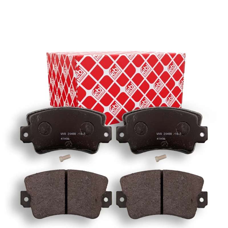 Image of FEBI BILSTEIN 116183 Brake pad set Front Axle Brake Pad Set,disc brake (402)