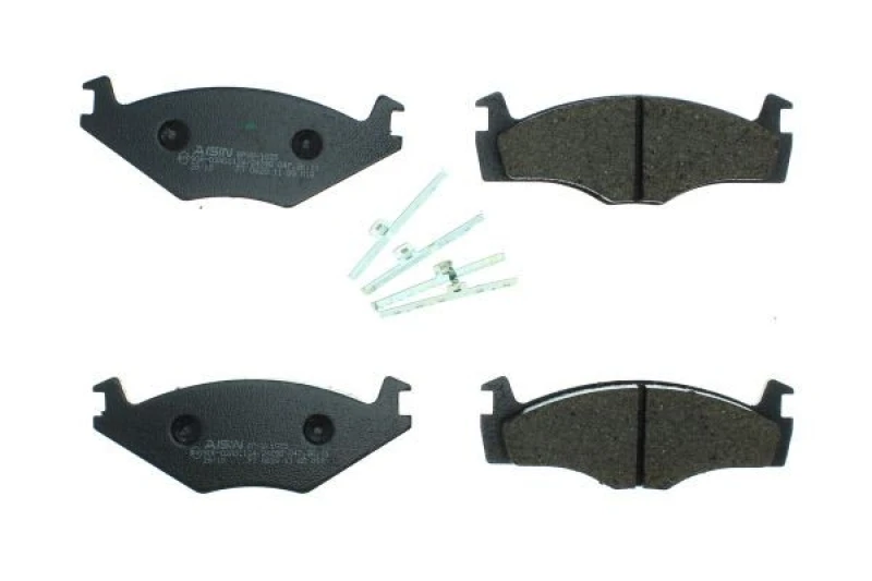 Image of AISIN BPVW-1035 Brake pad set Premium ADVICS by AISIN excl. wear warning contact Brake Pad Set,disc brake (402)