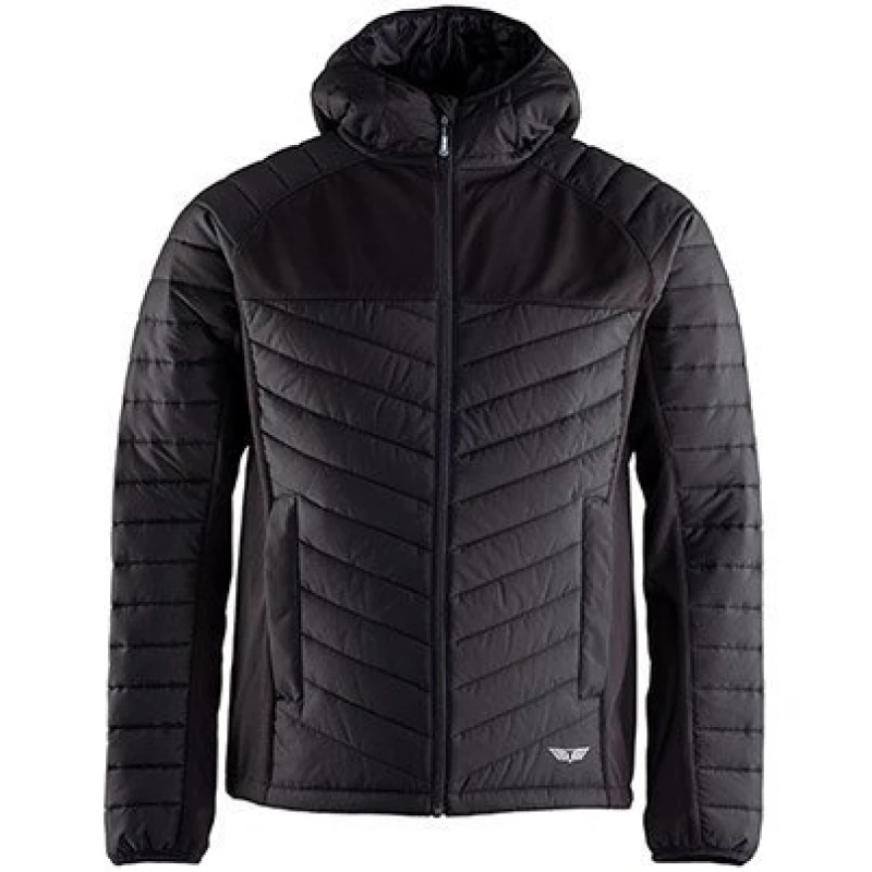 Image of Trojan Trojan Hybrid Mens Black Jacket L 10TB005