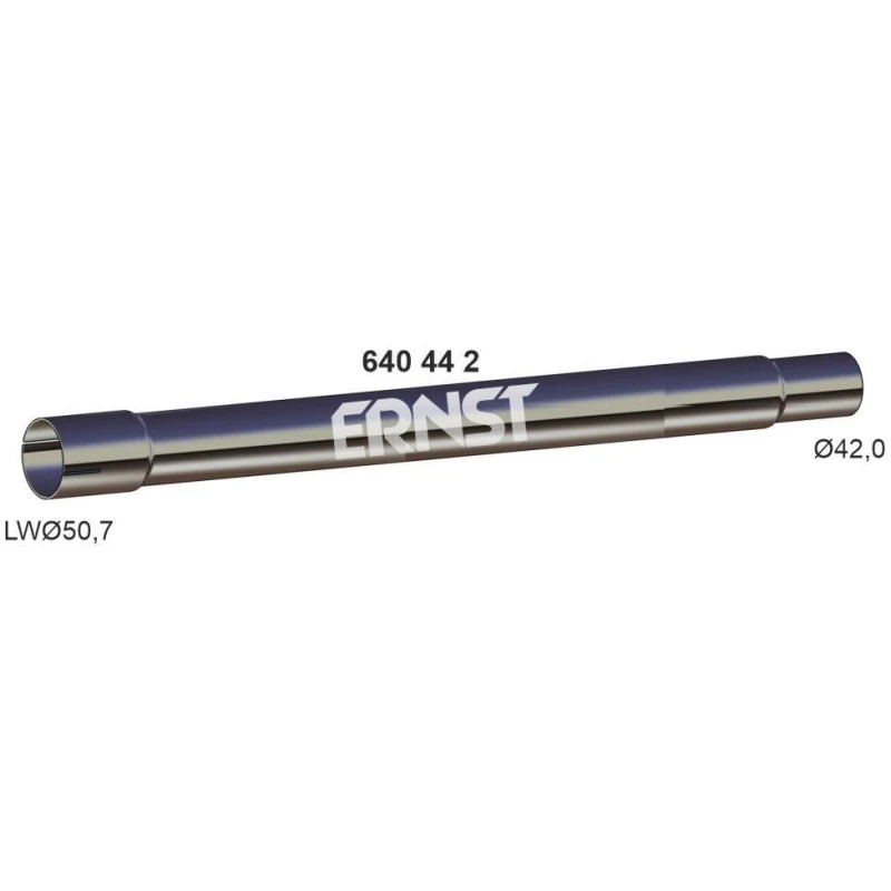 Image of ERNST 640442 Exhaust Pipe Centre, Length: 880mm Exhaust Pipe (17)