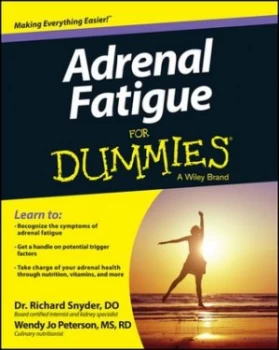 Image of Adrenal Fatigue for Dummies by Richard Snyder Book