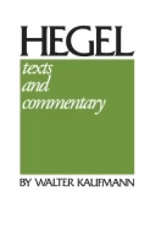 Image of hegel texts and commentary