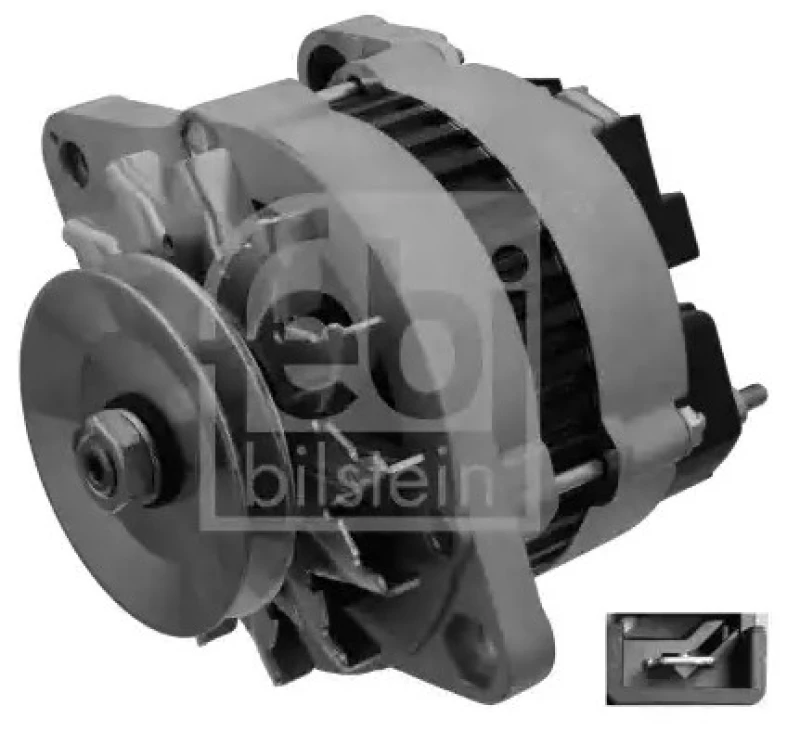 Image of FEBI BILSTEIN 48960 Generator Alternator Charging Current: 55A, Voltage: 12V Alternator (4)