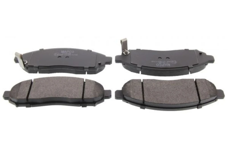 Image of MAPCO 6868 Brake pad set Front Axle, with anti-squeak plate Brake Pad Set,disc brake (402)