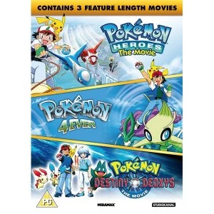 image of Pokemon Triple Movie Collection (Movies 4-6) DVD