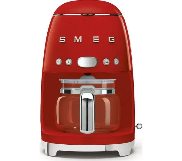 Image of Smeg DCF02RDUK 50s Retro Filter Coffee Maker