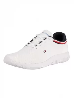 Image of Lightweight Knit Runner Collar Trainers