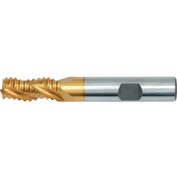 Image of 16.0 37DEG TiN High Helix 3F L R-e/Mill-alum - Swisstech