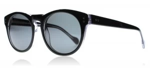 Image of Lennox Lian Sunglasses Black Crystal LV90290 50mm