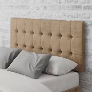 Image of Sinatra Firenze Velour Headboard Champagne