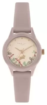 Radley RY21442 Womens Light Pink Silicone Strap Watch