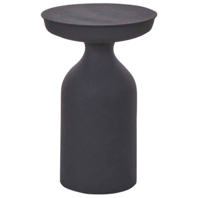 Image of Beliani Side Table Tenjo Metal Black