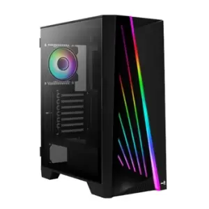 image of Aerocool Mirage ARGB ATX Mid Tower Tempered Glass PC Gaming Case