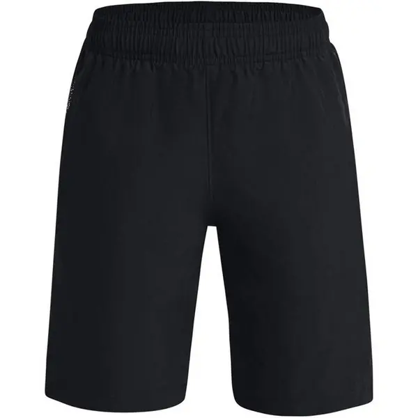 image of Under Armour Woven Graphic Shorts Junior Boys - Black 7 - 8 Years