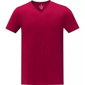 image of Elevate Mens Somoto T-Shirt (XS) (Red)