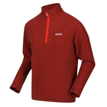 Image of Regatta Montes Half Zip Fleece - CajunOra/Blk
