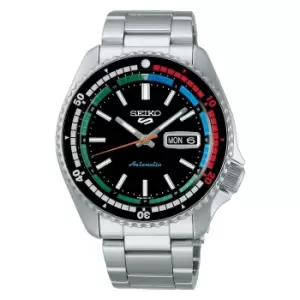 image of Seiko 5 Sports The 'New Regatta Timer' Retro Colour Collection Automatic Mens Watch SRPK13K1 (PRE-ORDER EXPECTED 01/09)