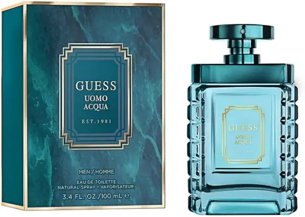 image of Guess Uomo Acqua Eau de Toilette For Him 100ml