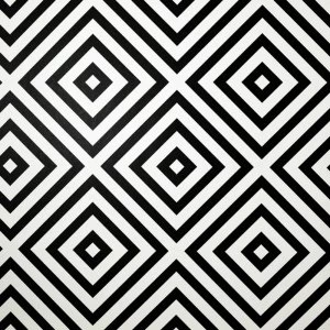 Image of Arthouse Geo Diamond Mono Wallpaper