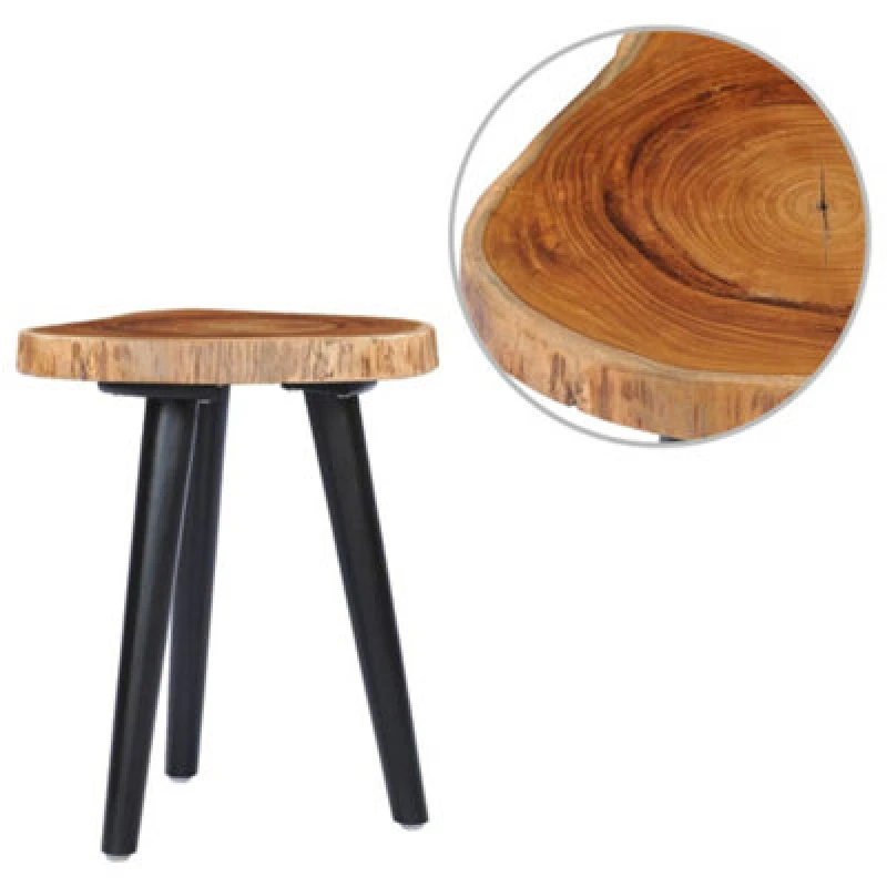 Image of VIDAXL Coffee Table 40x45cm Solid Teak vidaXL 8719883581514