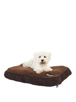 Image of Bunty Snooze Pet Bed Mattress Brown Small - Extra Large