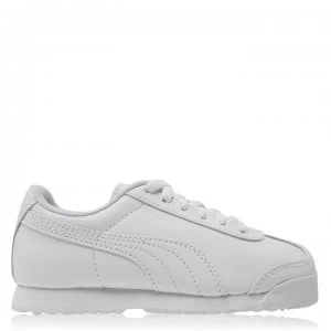 Image of Puma Roma Basic Trainers Child Boys - White
