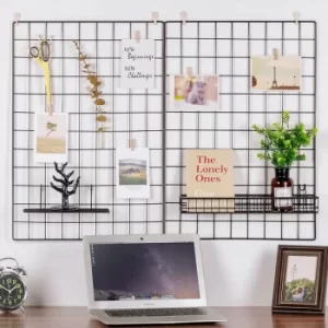 Image of WR003 Black Decorative Metal Wall Accessory