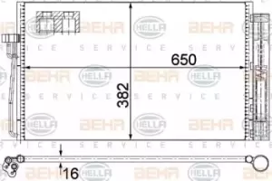 Image of Condenser Air Conditioning 8FC351301-334 by BEHR