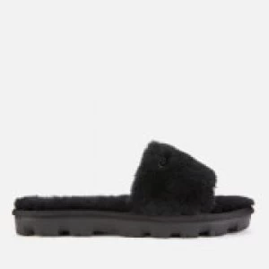 Image of UGG Womens Cozette Slide Slippers - Black - UK 4