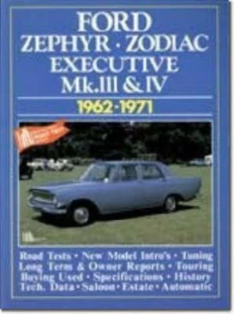 Image of Zephyr Zodiac and Executive Mk.3 and 4 1962-71 by R. M Clarke Paperback