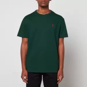 Image of Polo Ralph Lauren Logo-Embroidered Cotton-Jersey T-Shirt - L