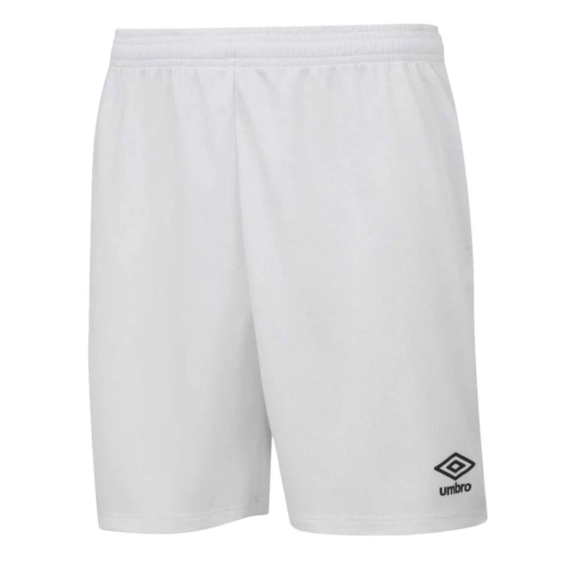 Image of Umbro Umbro Men Club Shorts in White Size: Medium White M Male 5063884265052