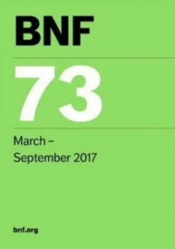 Image of Bnf 73 by British Medical Association Book