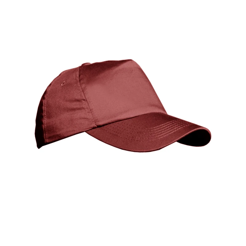 Image of Result Result Men Plain Baseball Cap Pack of 2 in Burgundy Burgundy One Size Male 5059269084752