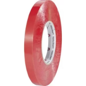 Image of TOOLCRAFT 1397P1550C 1397P1550C Double sided adhesive tape Transparent (L x W) 50 m x 15mm