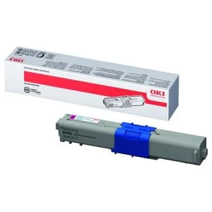 image of OKI 44469705 Magenta Laser Toner Ink Cartridge