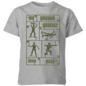 image of Toy Story Plastic Platoon Kids T-Shirt - Grey - 11-12 Years