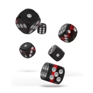 image of Oakie Doakie Dice D6 Enclave (Ruby)