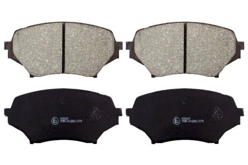 Image of SWAG 33 10 7514 Brake pad set Front Axle Brake Pad Set,disc brake (402)