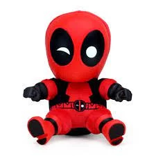 Image of Kidrobot Marvel Roto Phunny 8" Plush - Deadpool