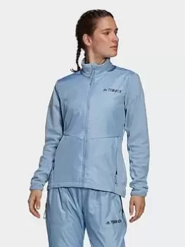 Image of adidas Multi Primegreen Windfleece Jacket, Black Size M Women