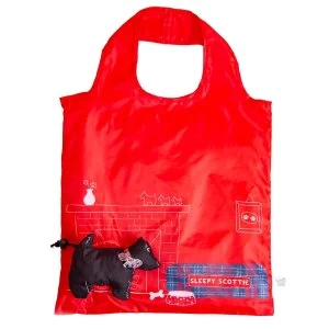 image of Sass & Belle Scottie Dog Foldable Shopping Bag