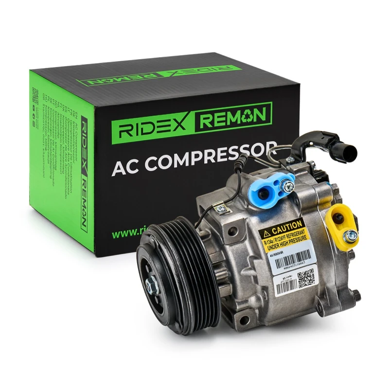 Image of RIDEX REMAN Air conditioning compressor RIDEX REMAN 447K0245R
