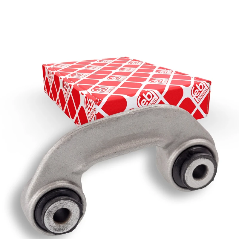 Image of FEBI BILSTEIN 19022 Anti-roll bar link Front Axle Right Metal Link Stabiliser (3229)